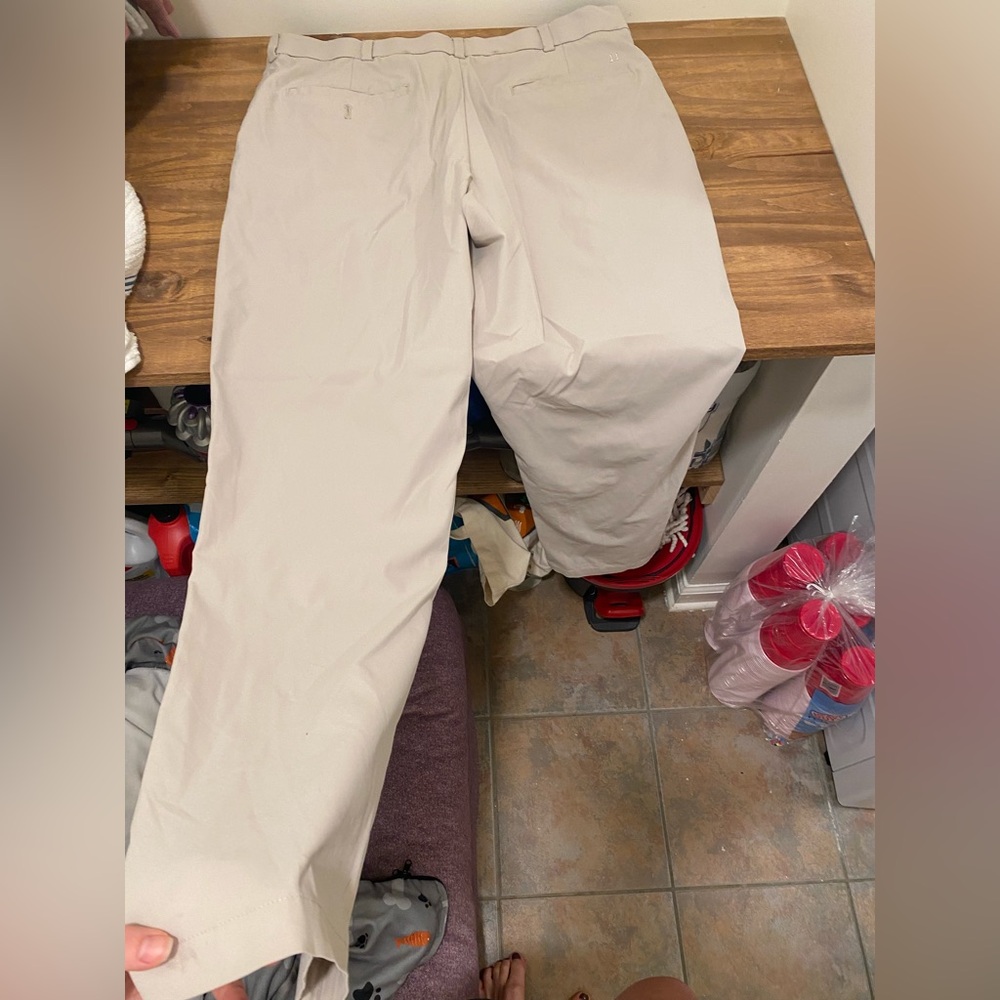 Weatherproof Men's Cream Chinos